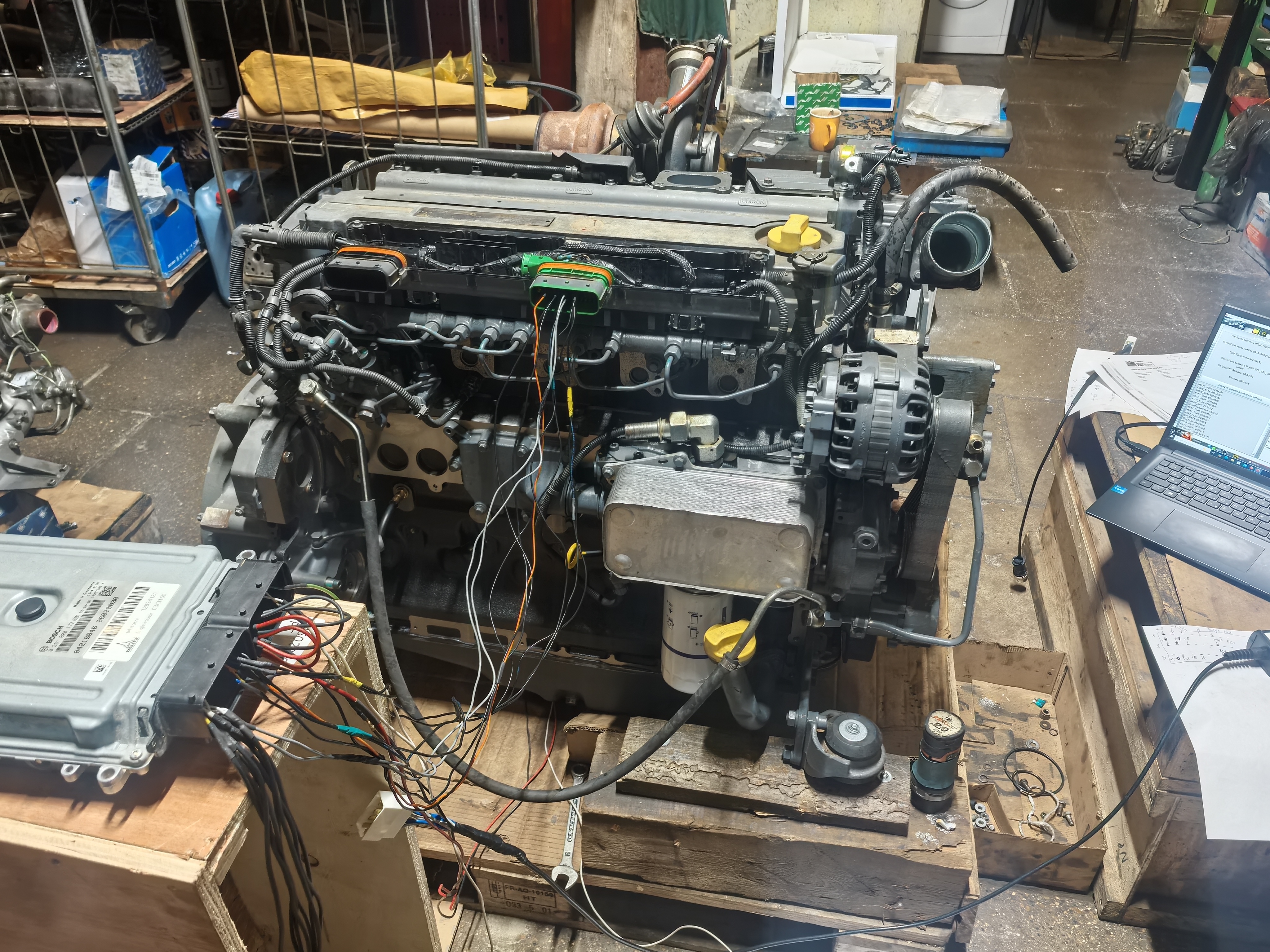 Deutz TCD 6.1 L6 — после ремонта